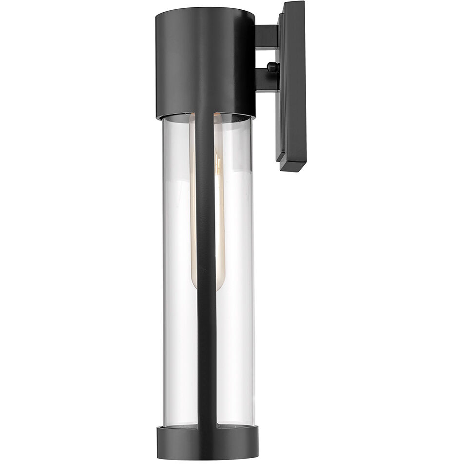 Hester 1 Light 11.8 inch Powder Coated Black Outdoor Wall Sconce